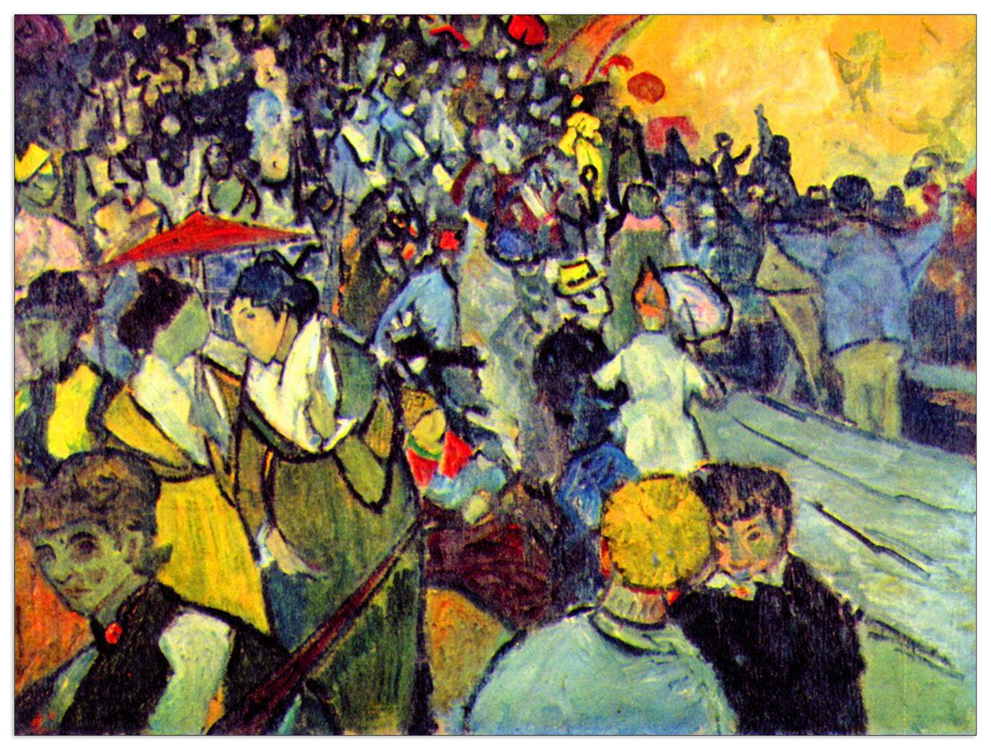 The arenas of Arles cm 120x90