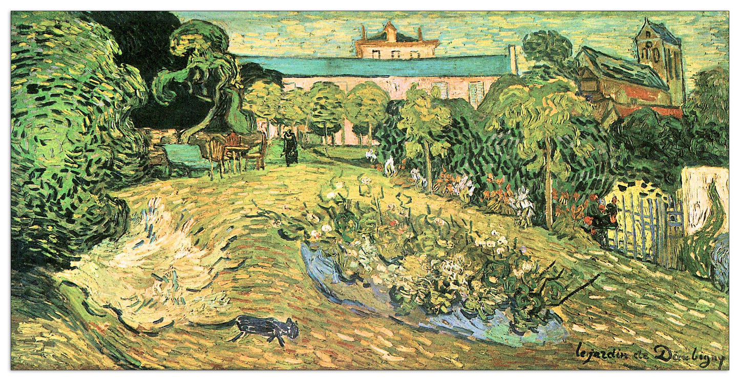 The garden of Daubigny cm 140x70