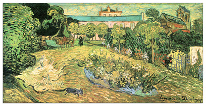 The garden of Daubigny cm 100x50