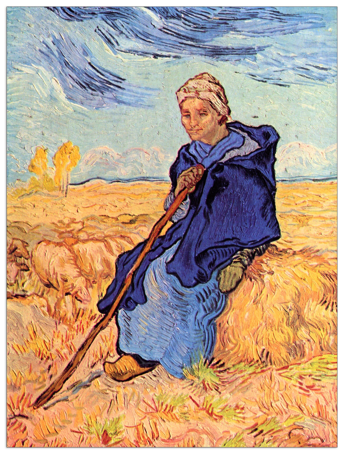 The shepherdess cm 60x80
