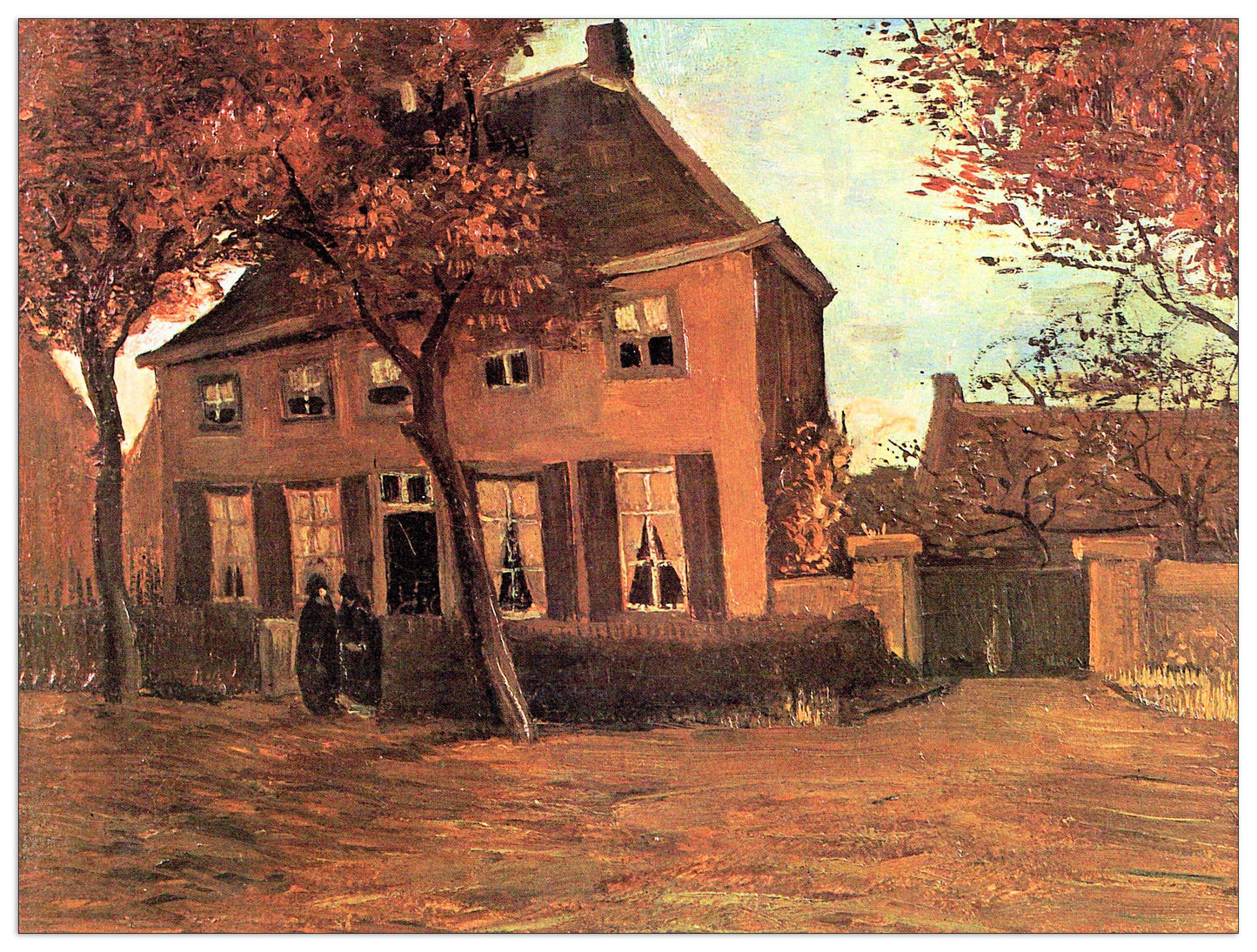 The vicarage of Neunen cm 120x90