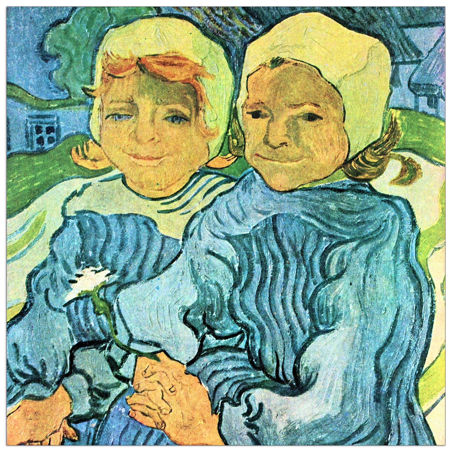 Two Children II cm 30x30