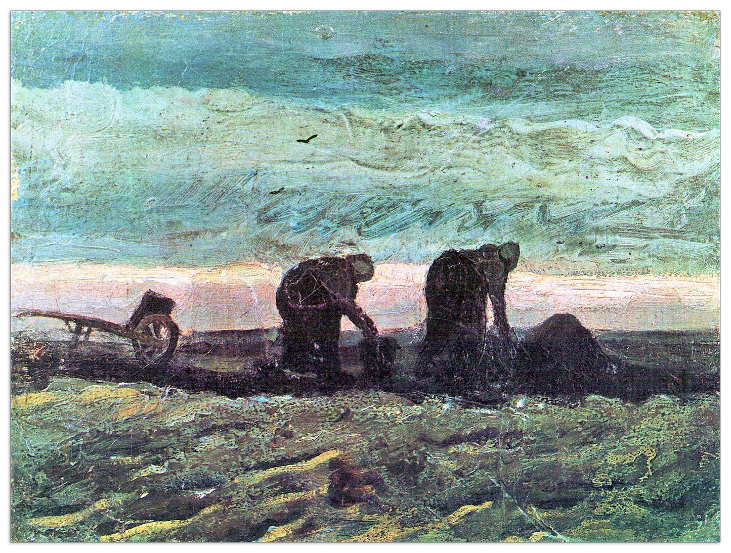 Two farmers cm 120x90
