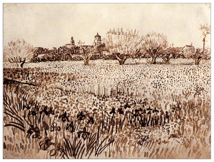 View of Arles cm 120x90