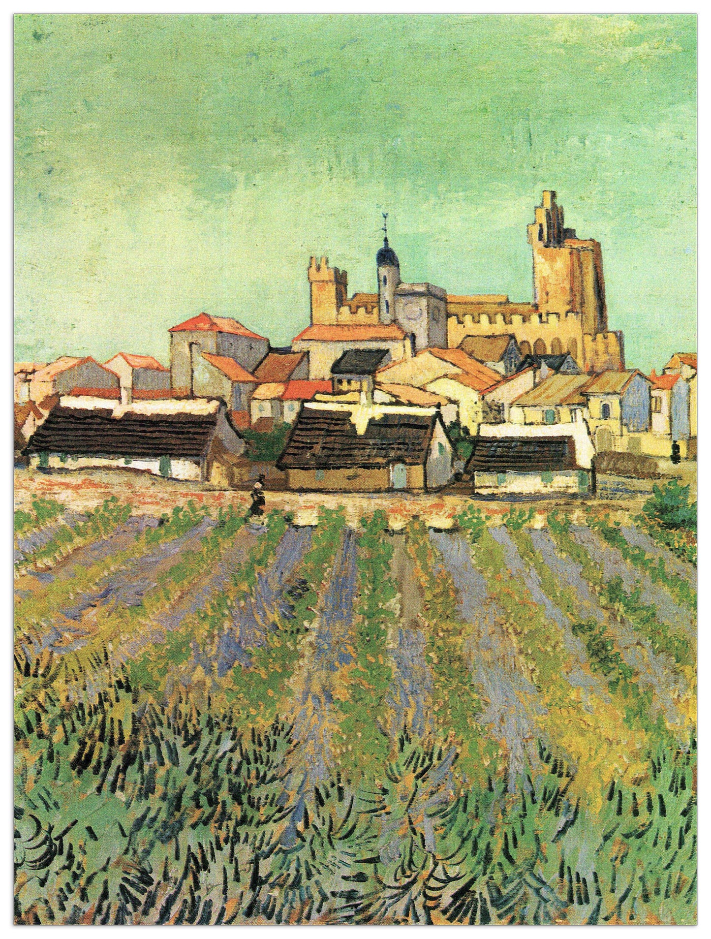 View of Sainte Maries cm 60x80