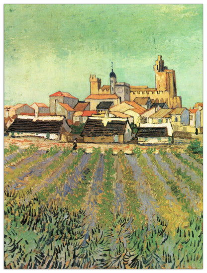 View of Sainte Maries cm 60x80