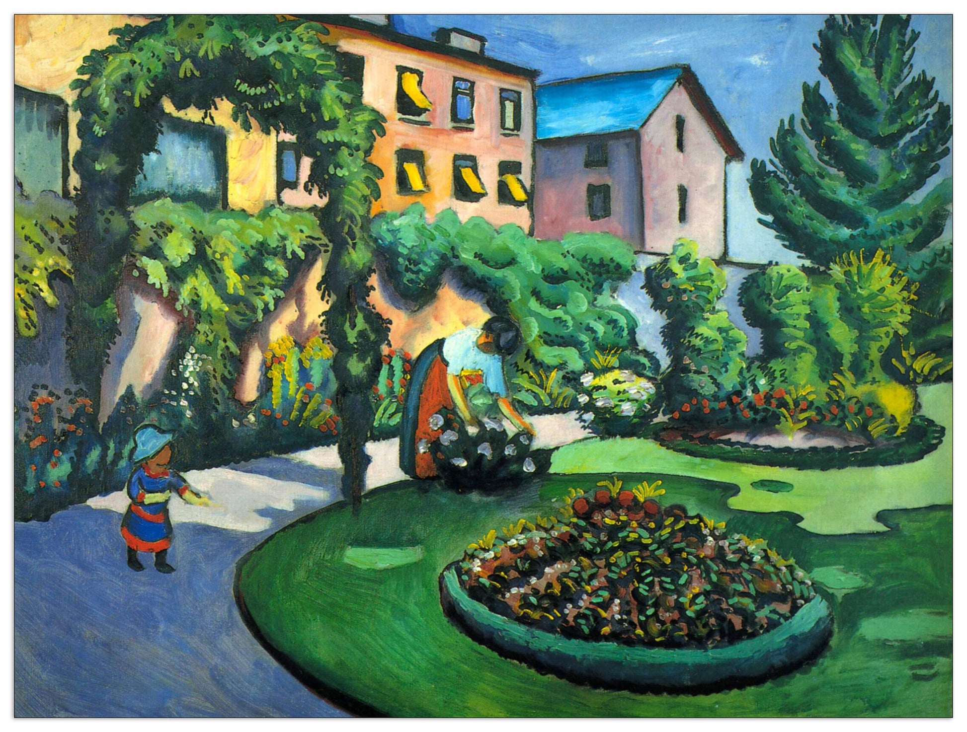 Garden image cm 80x60