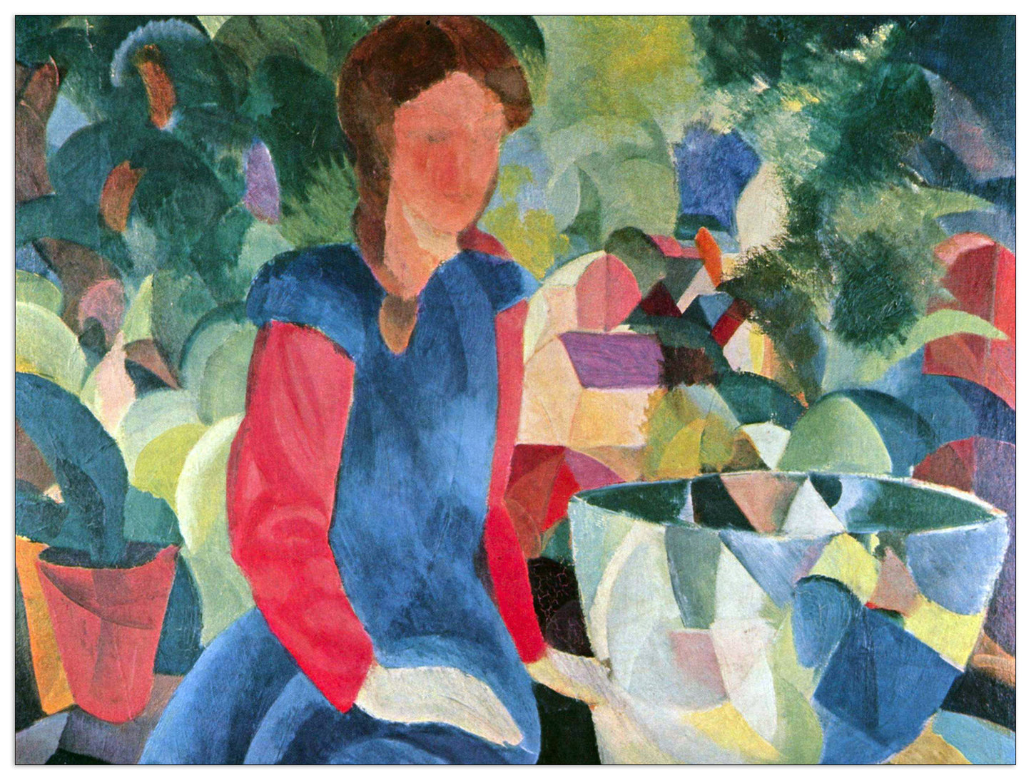 Girls with fish bell cm 80x60