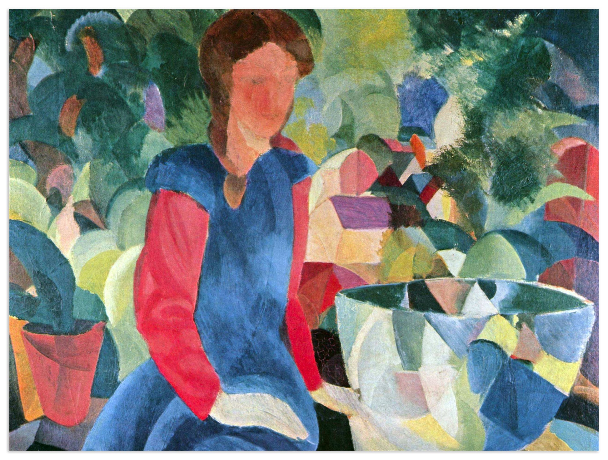 Girls with fish bell cm 80x60