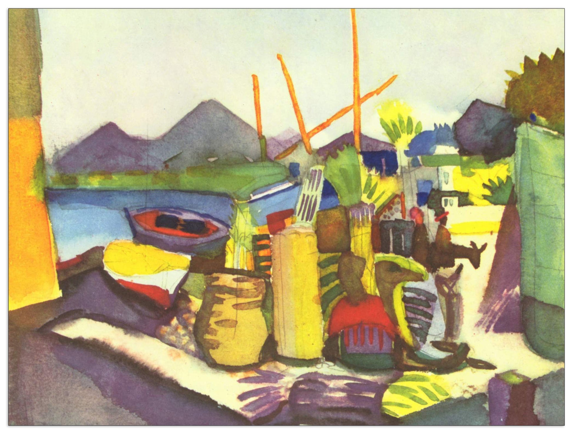 Landscape at Hammamet cm 80x60