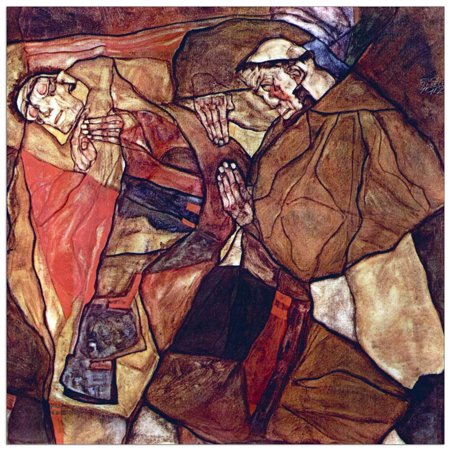 Agony (The Death Struggle) cm 70x70