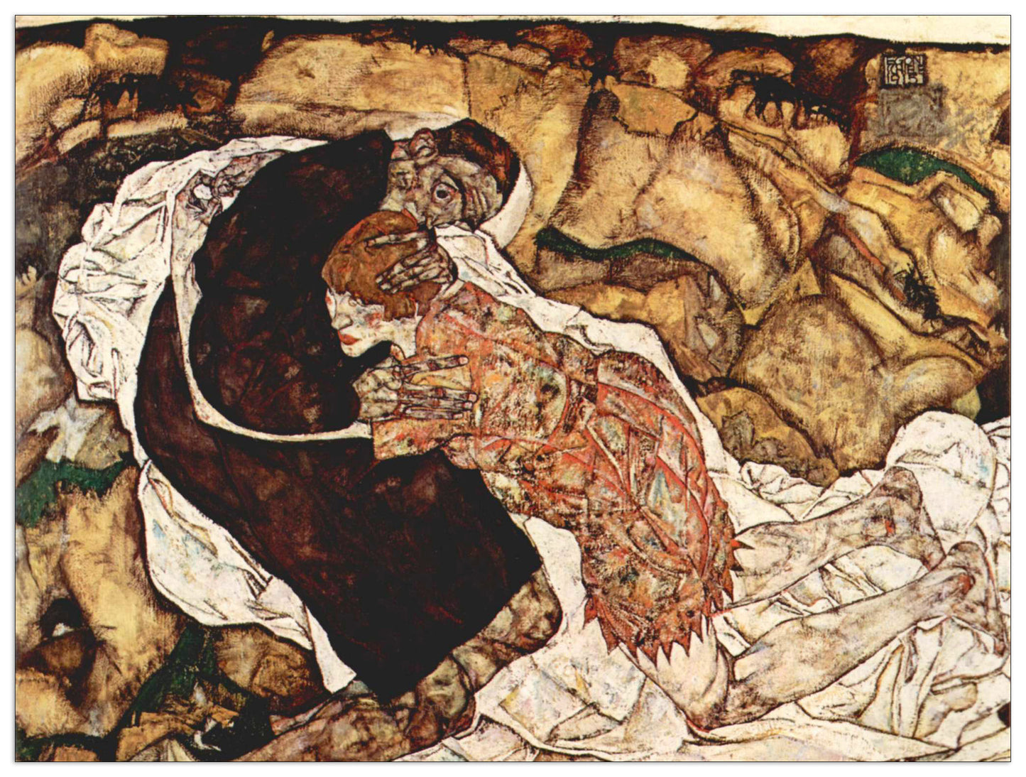 Death and the Woman cm 80x60