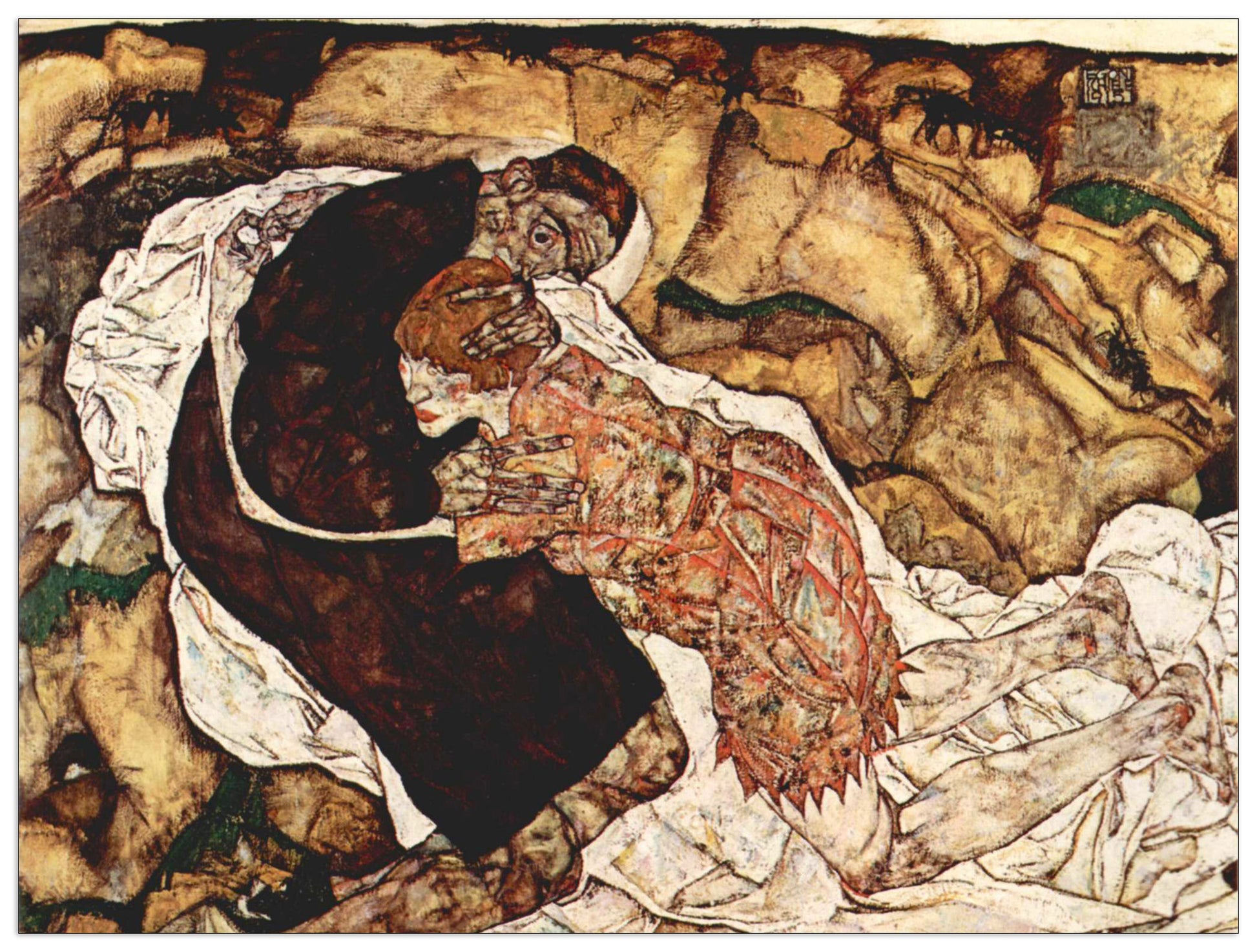 Death and the Woman cm 80x60