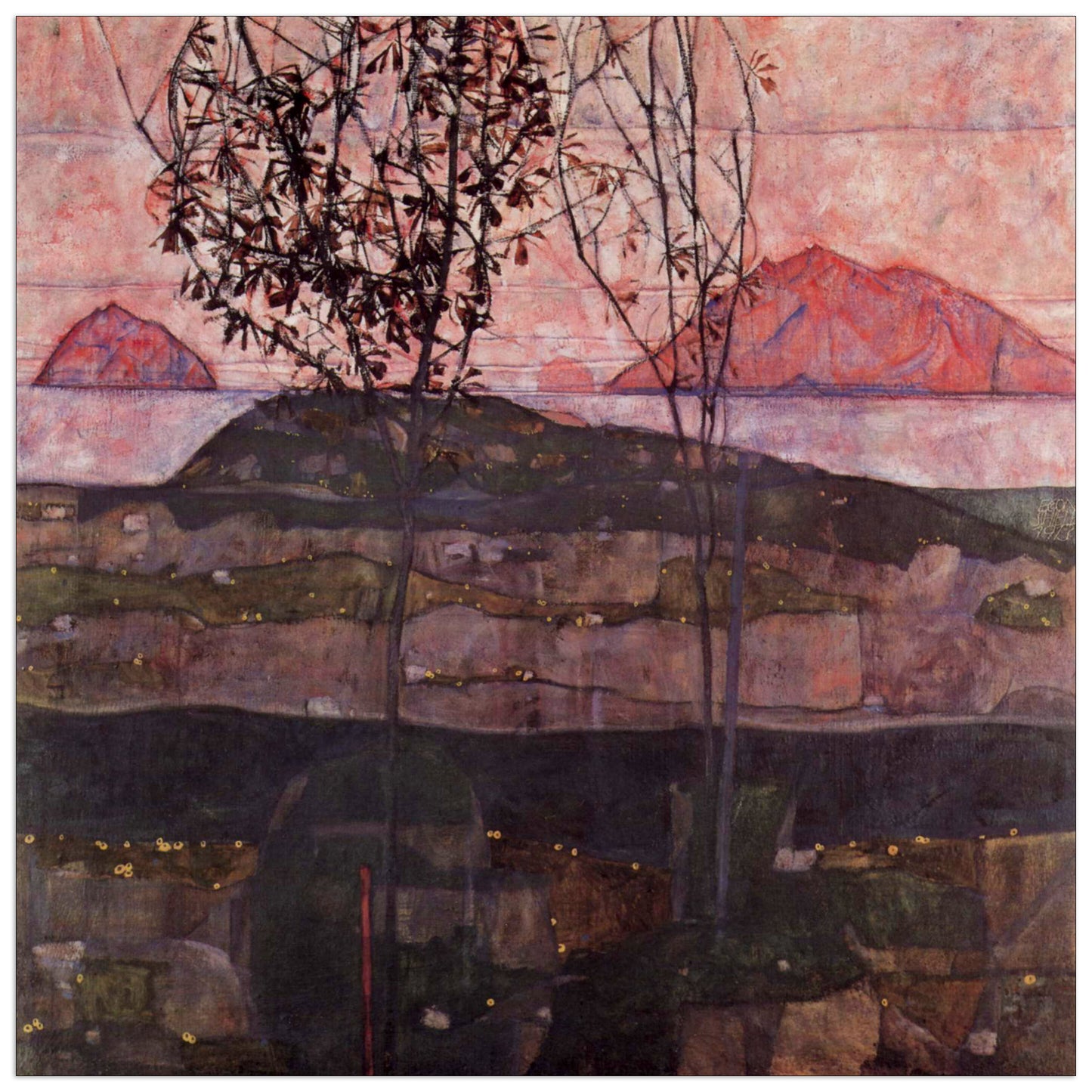 Underground Sun cm 30x30