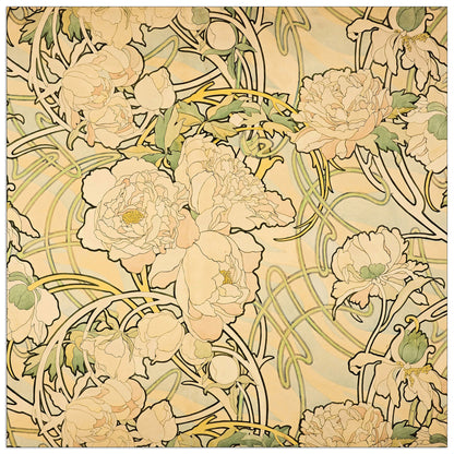 Peonies cm 50x50