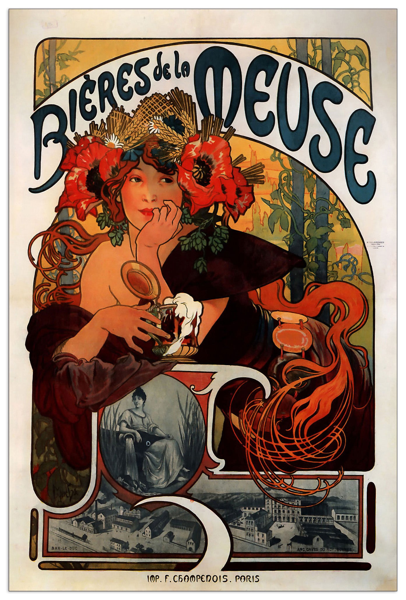 Bieres de la Meuse cm 90x135