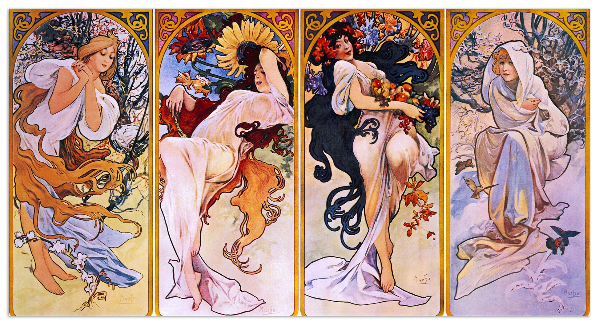 Four seasons cm 100x53