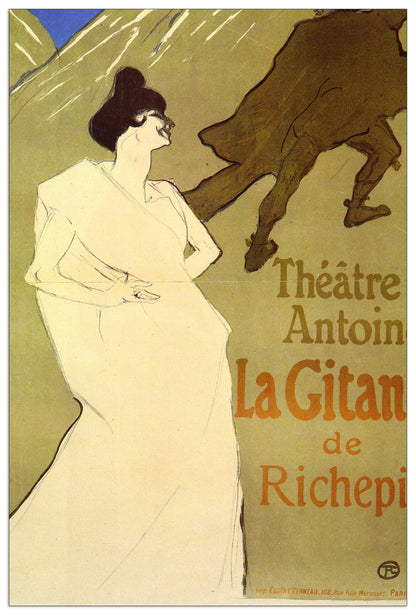 La Gitane de Rechepin cm 90x135