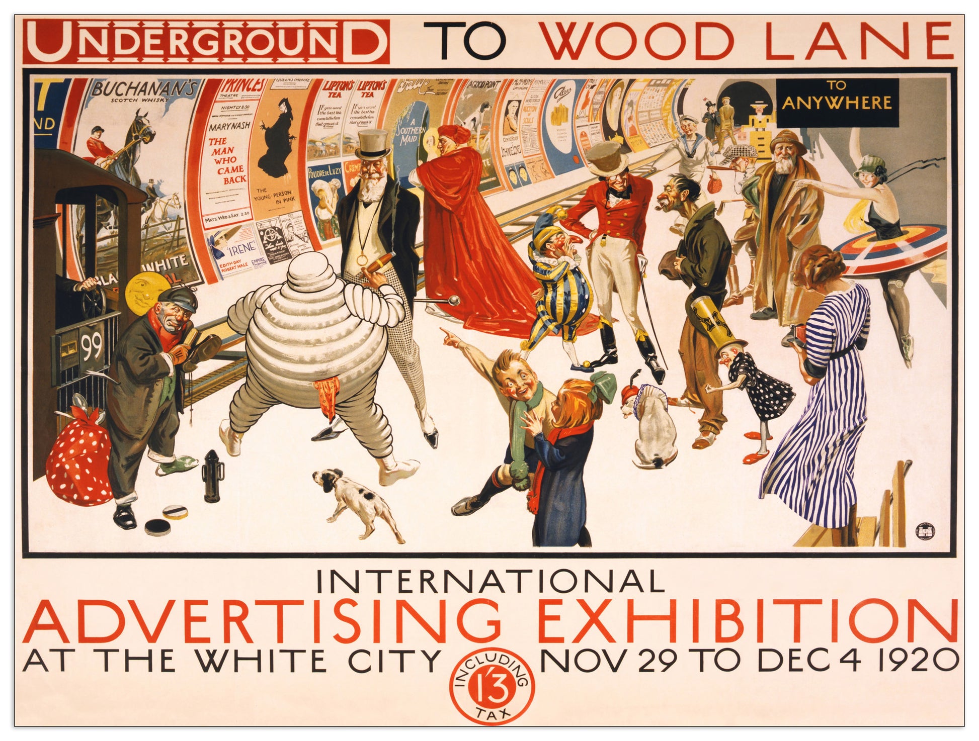 London Underground cm 120x90