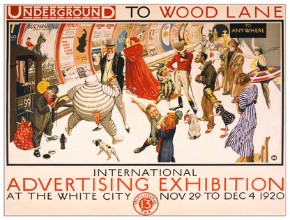 London Underground cm 120x90