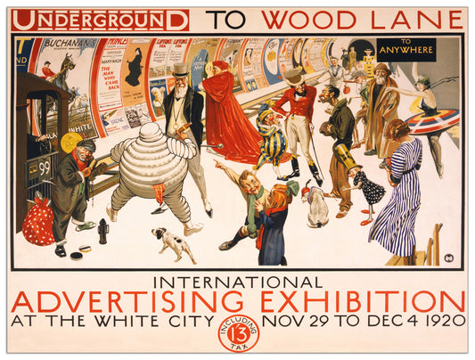 London Underground cm 120x90