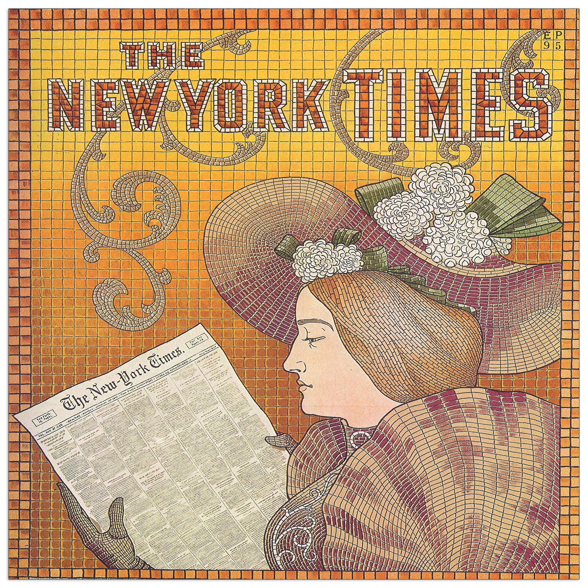 NY Times cm 70x70