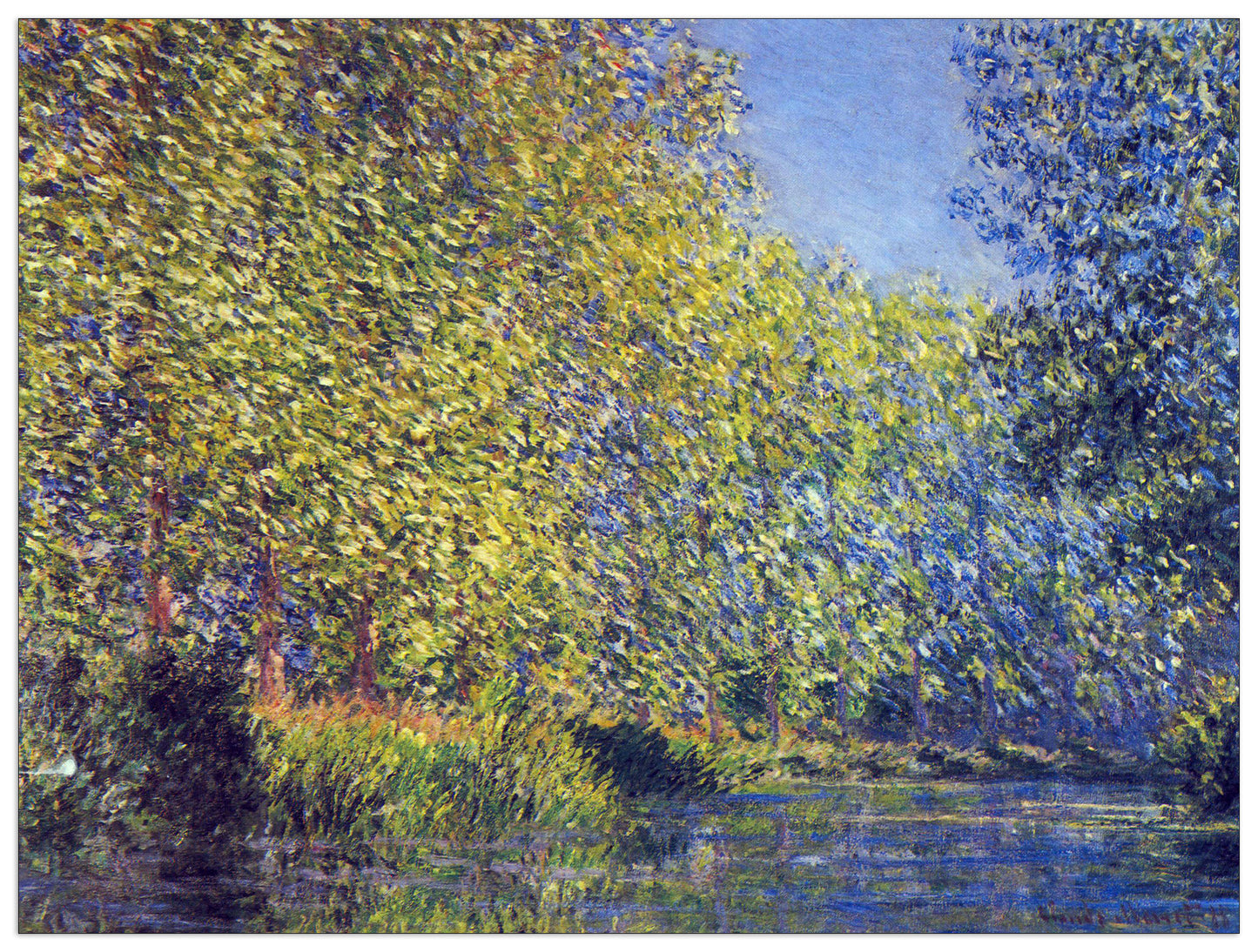 A Bend in the Epte Giverny cm 80x60