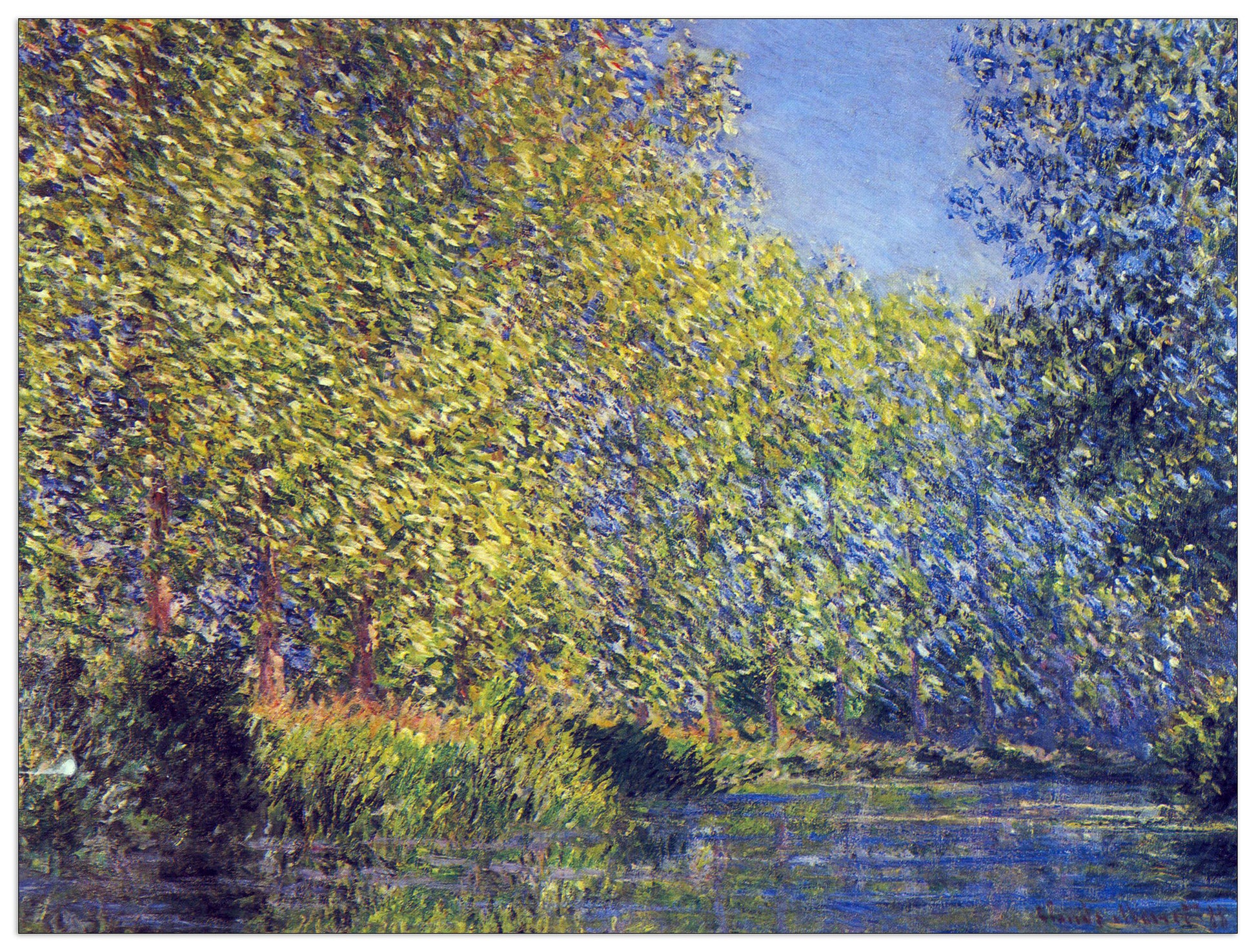 A Bend in the Epte Giverny cm 80x60