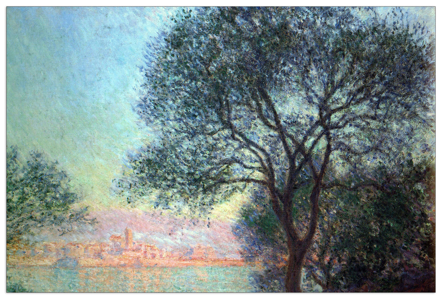 Antibes seen from La Salis cm 90x60