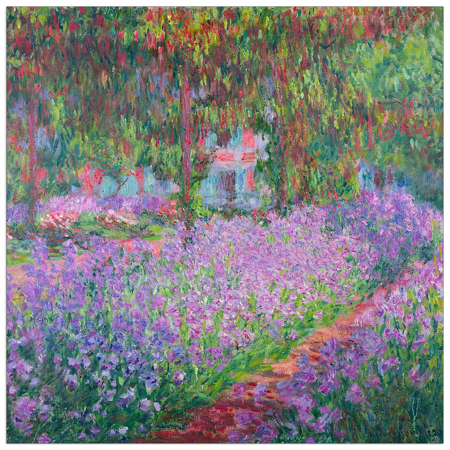 Artists Garden cm 100x100