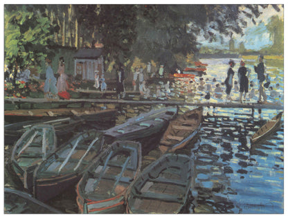 Bathers at La GrenoullieÌ?re cm 80x60