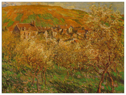 Blooming apple trees cm 80x60