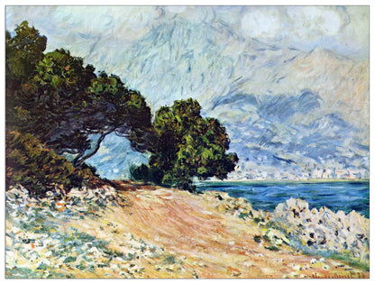 Cape Martin in Menton cm 120x90