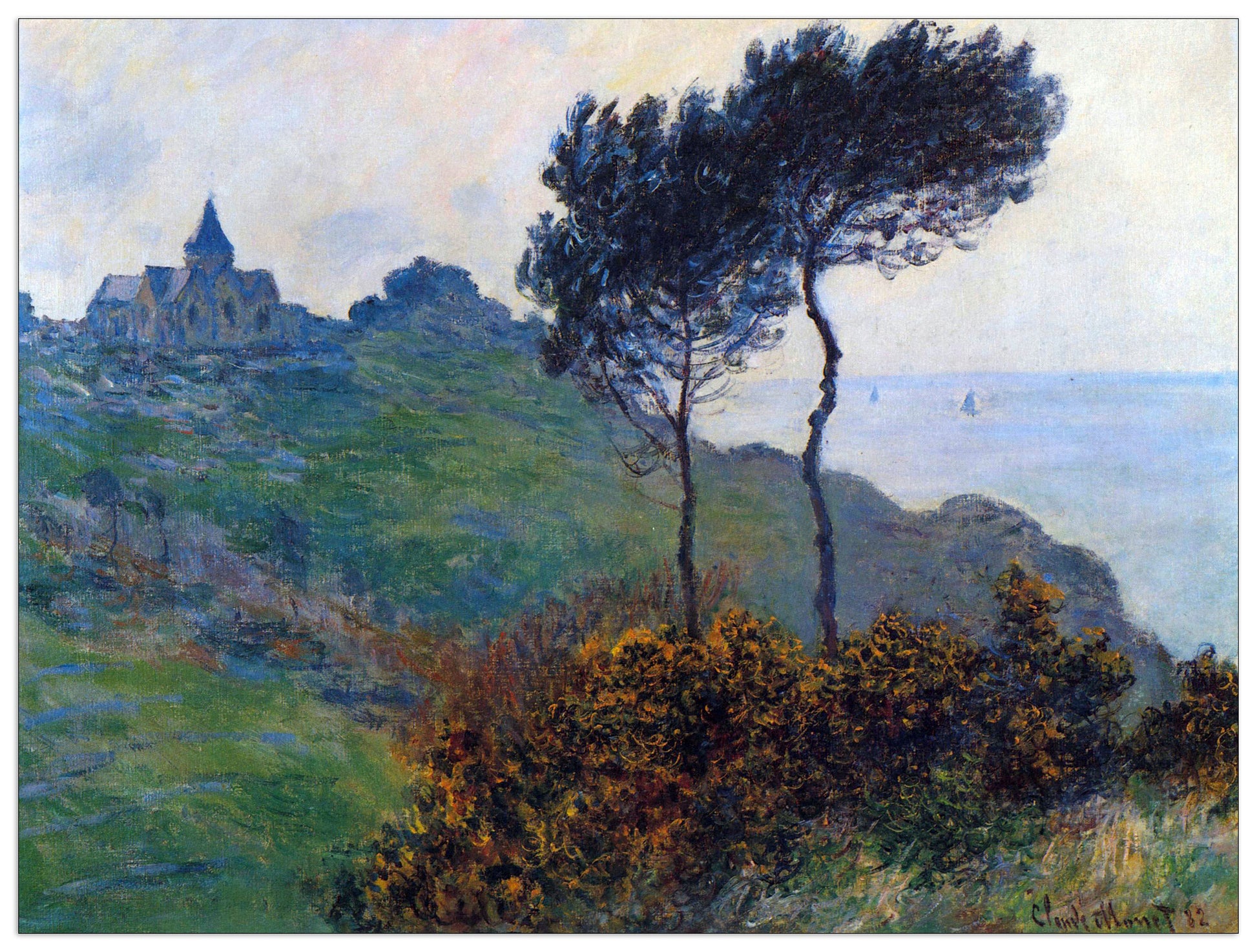 Church at Varengeville cm 120x90