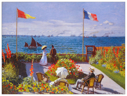 Garden at Sainte Adresse cm 120x90
