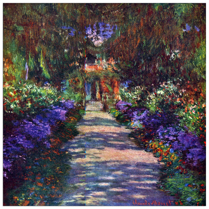 Garden at Giverny cm 50x50