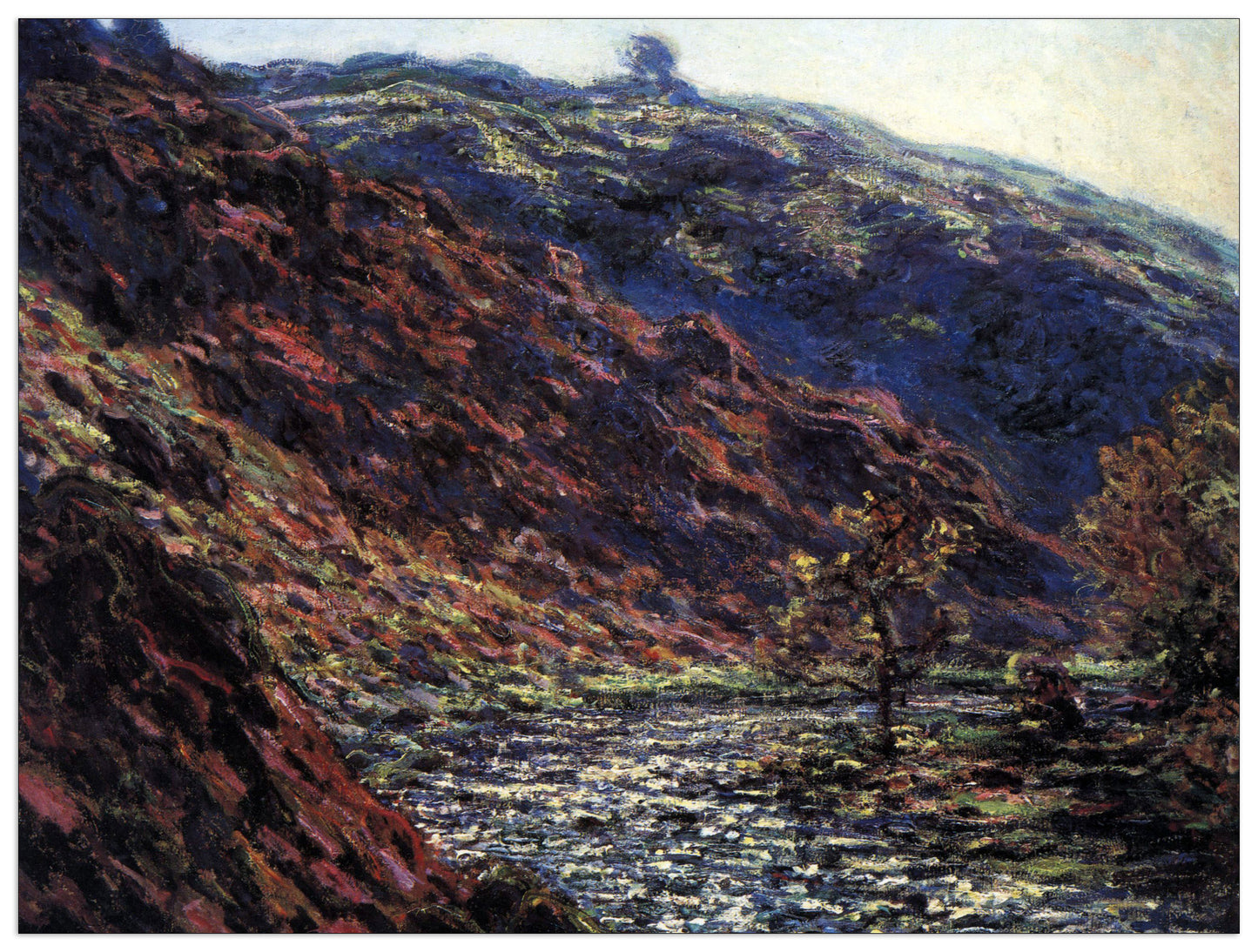 Gorge of the Petite Creuse cm 120x90