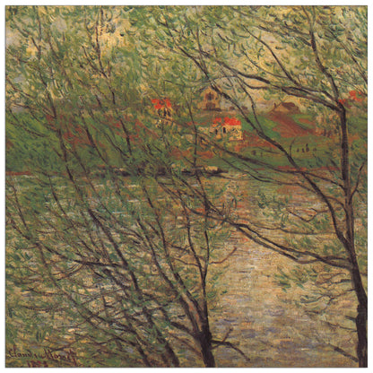 His bank, the Ile de la Grande Jatte cm 100x100