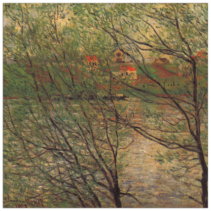 His bank, the Ile de la Grande Jatte cm 30x30