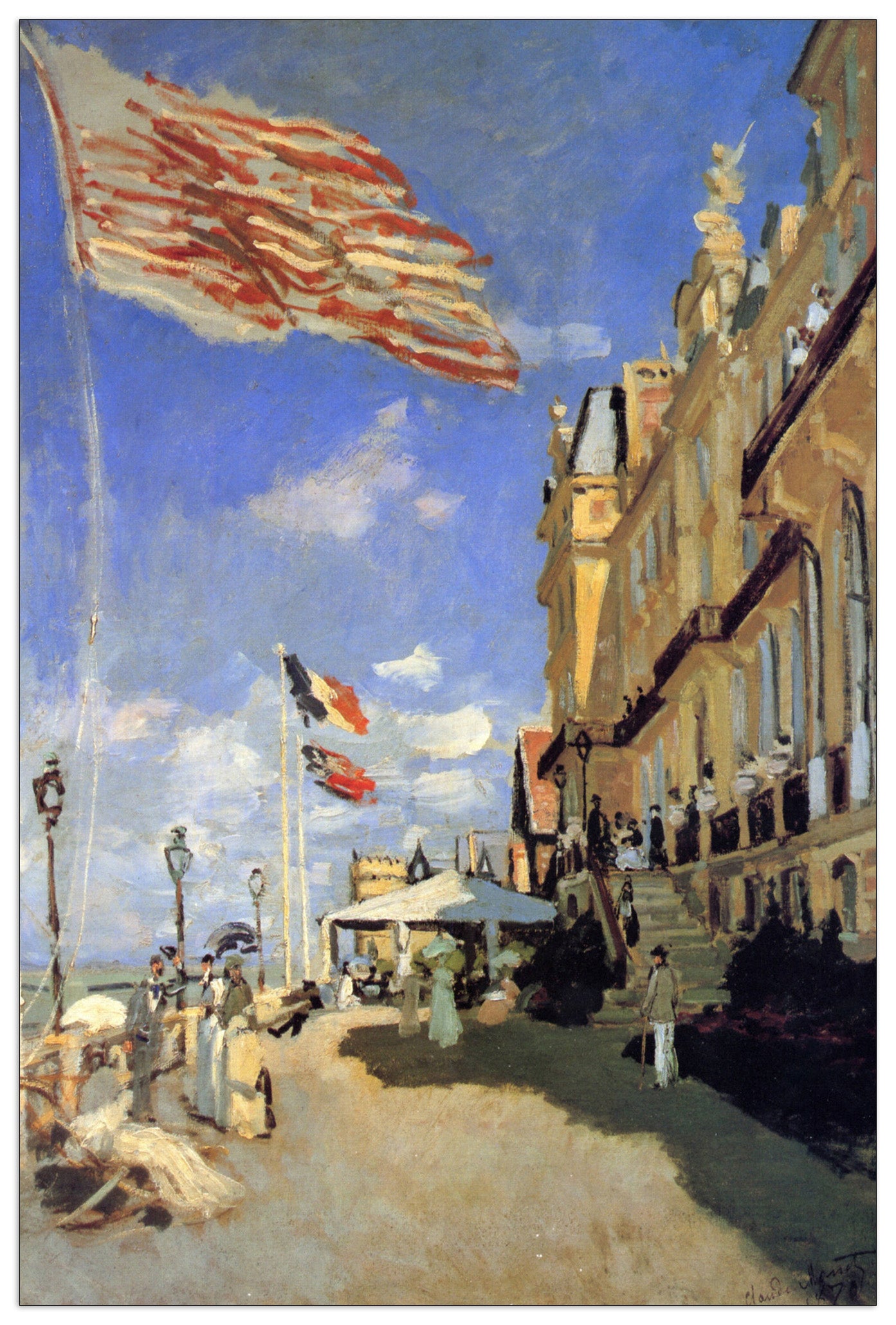 Hotel de Roches Noires a Trouville cm 90x135