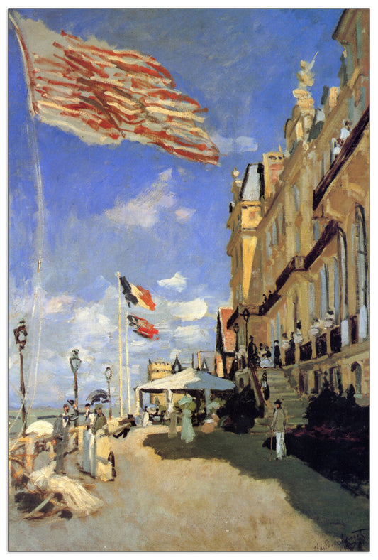 Hotel de Roches Noires a Trouville cm 90x135