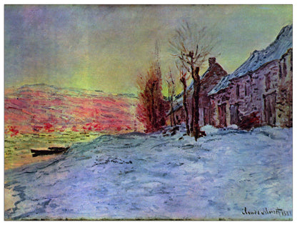 Lava Court - sunshine and snow cm 120x90