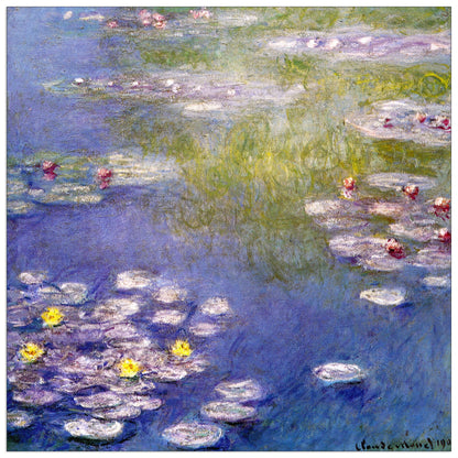 Nympheas at Giverny cm 70x70