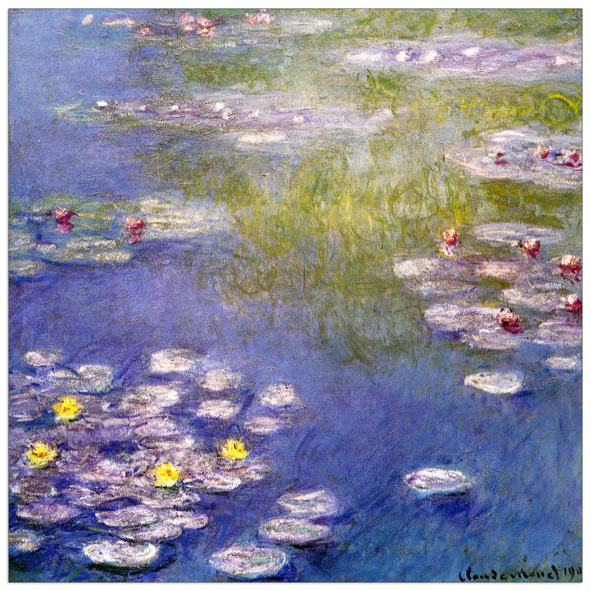 Nympheas at Giverny cm 50x50