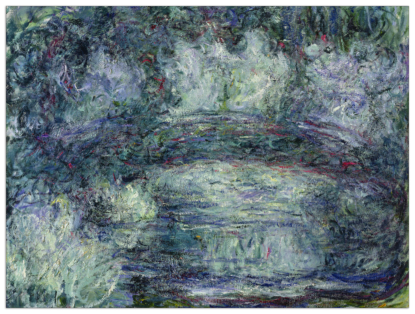 Pont Japonais Japanilainen silta cm 120x90