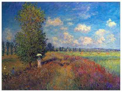Poppy Field in Summer cm 120x90