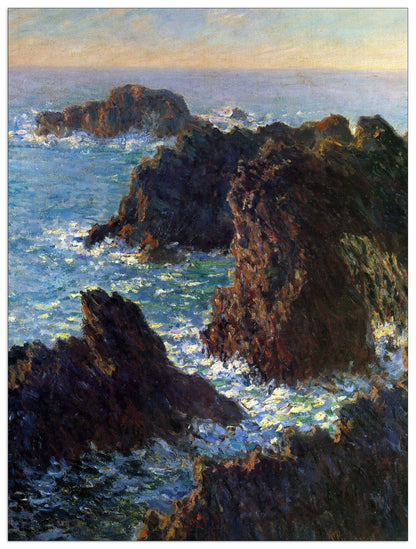 Rocky peaks at the Belle-Ile cm 60x80