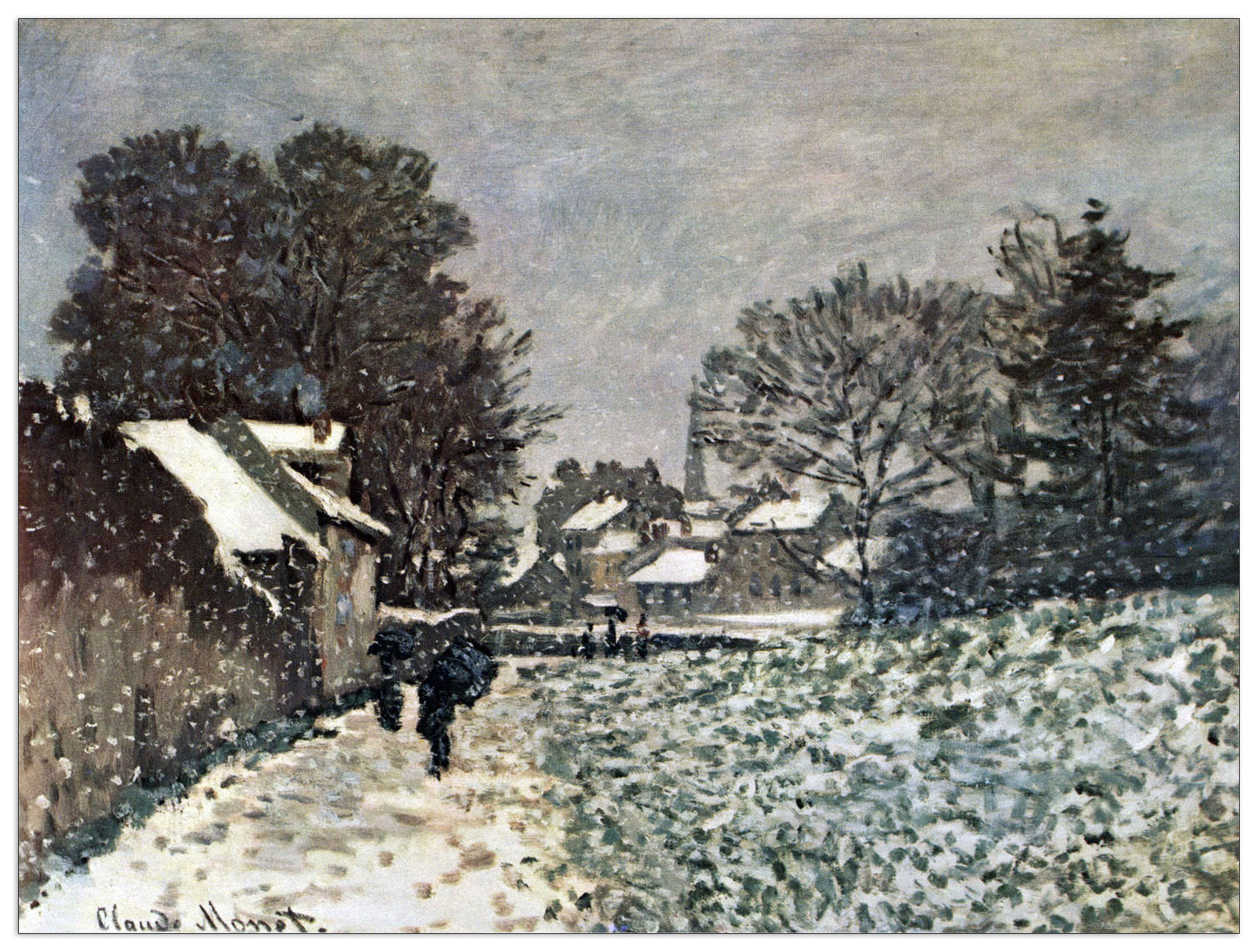 Snow at Argenteuil cm 120x90