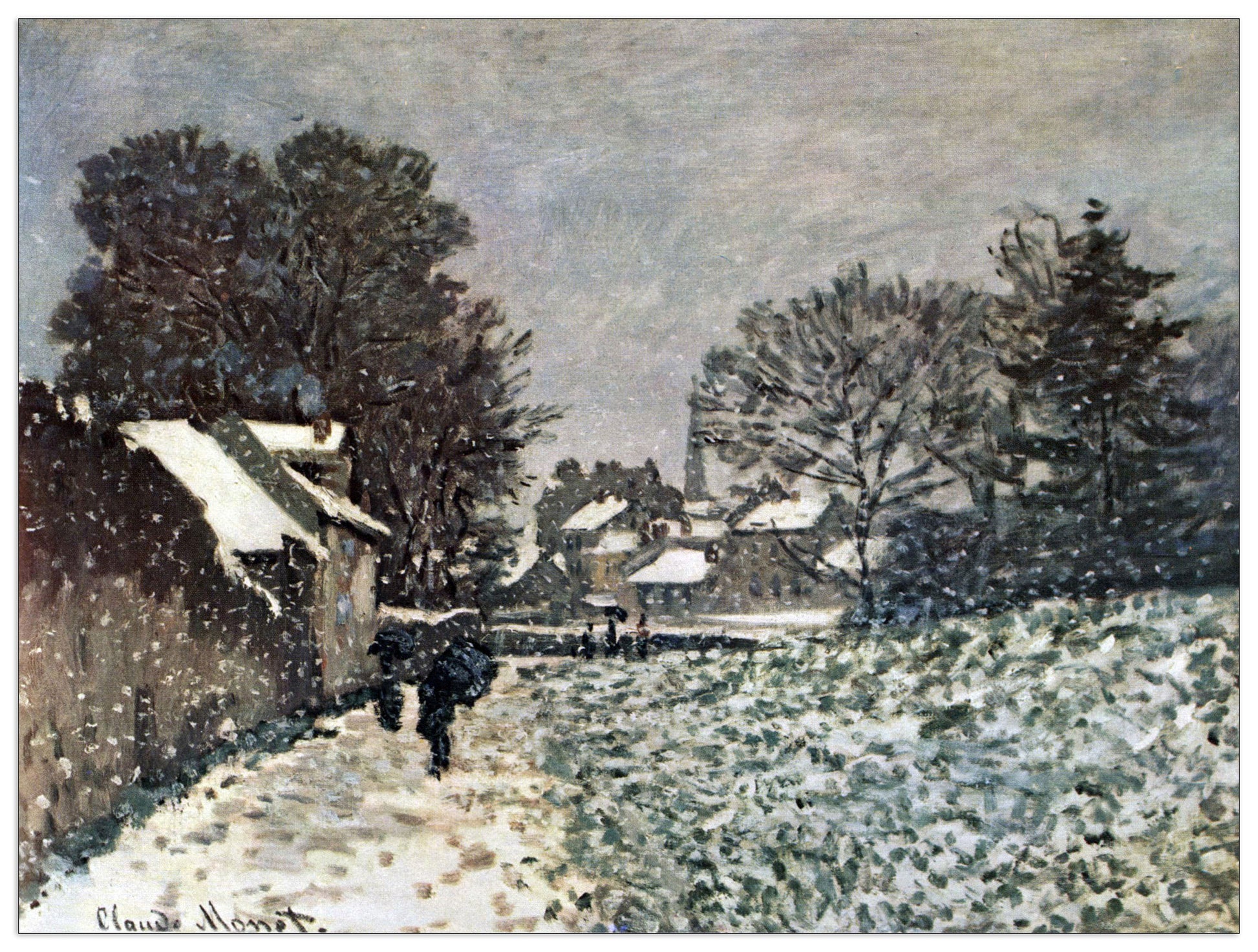Snow at Argenteuil cm 80x60