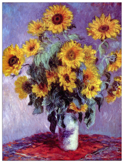 Still Life with Sunflowers cm 90x120
